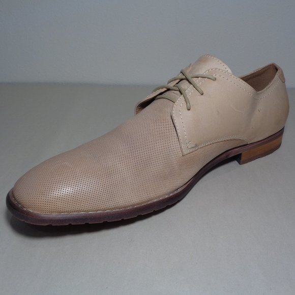 Steve Madden Size 11.5 M EBNERR Tan Leather Oxfords New Men\'s Shoes main image 16